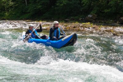 Canoeing Neretva river
