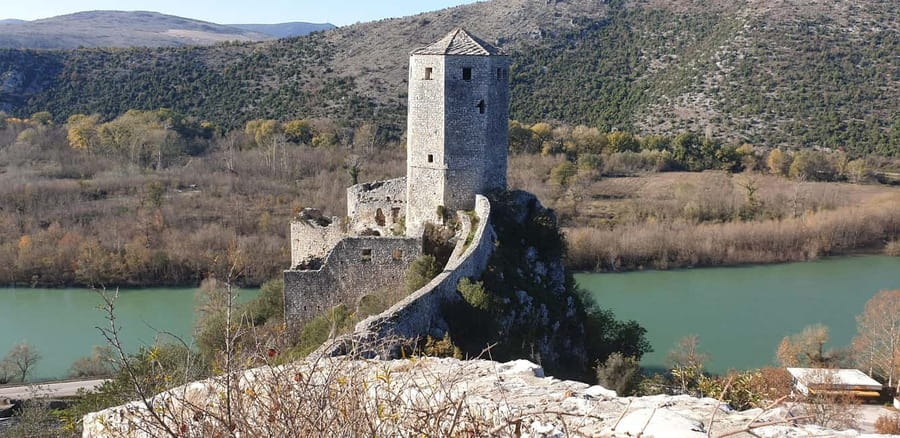 Dubrovnik, Mostar, Kravica Waterfalls, & Blagaj Private Tour - Počitelj, a stone town above the Neretva