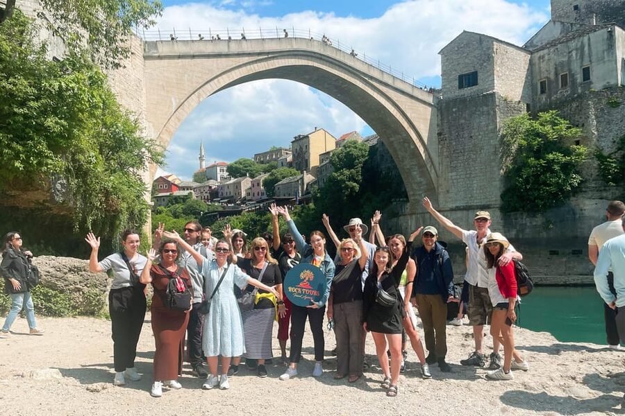 Dubrovnik: Mostar & Kravica Waterfalls Day Trip - Kravica Waterfalls: beautiful, cool, and brief