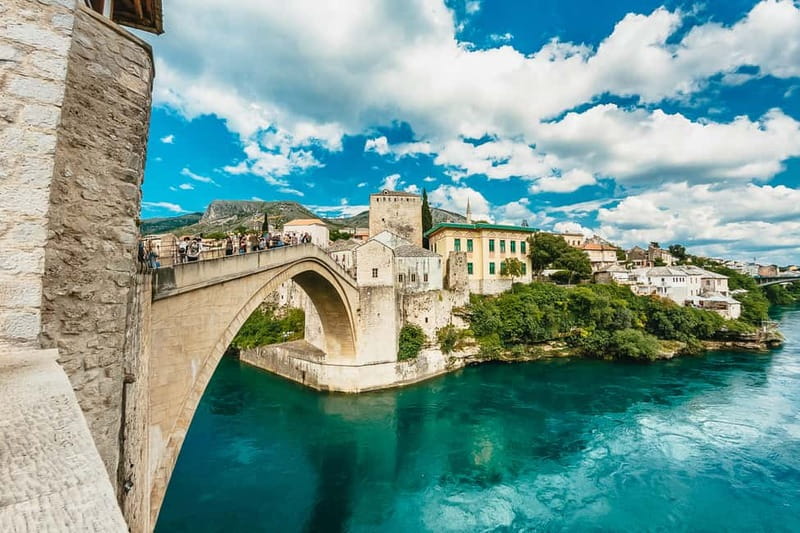 From Cavtat: Bosnia, Herzegovina, and the Old Bridge Tour - Entering Mostar through its Ottoman-era old town