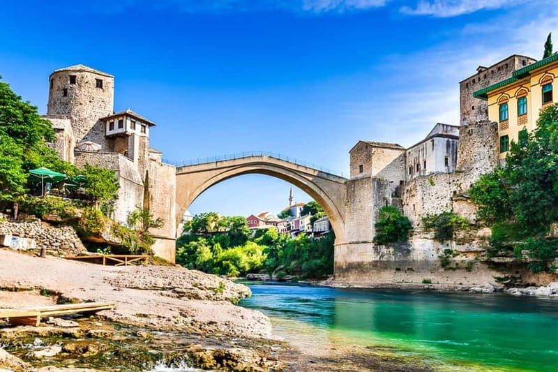 From Dubrovni:Mostar, Kravica Waterfalls, and Kajtaz Tour - One hour at Kravica Waterfalls