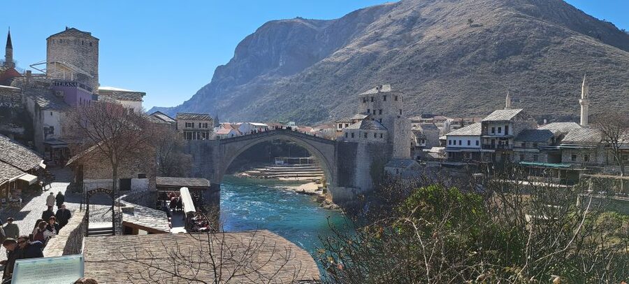From Dubrovnik: Day Trip to Mostar and Kravica Waterfall - The small van from Dubrovnik or Cavtat