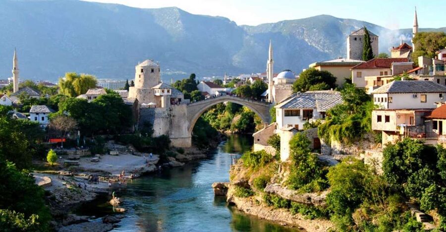 From Dubrovnik: Day Trip to Mostar and Kravice Falls - Two countries, one very full day