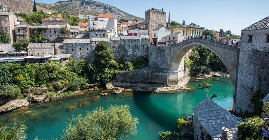 From Dubrovnik: Full-Day Tour of Mostar - Arriving in Mostar’s old center