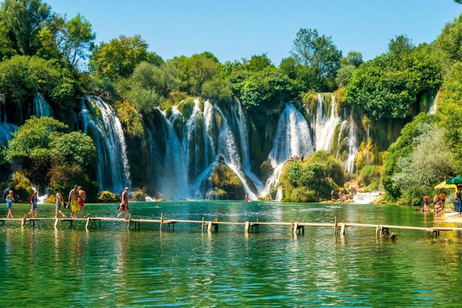 From Dubrovnik: Mostar & Kravice Waterfalls Private Tour - A local meal in Mostar