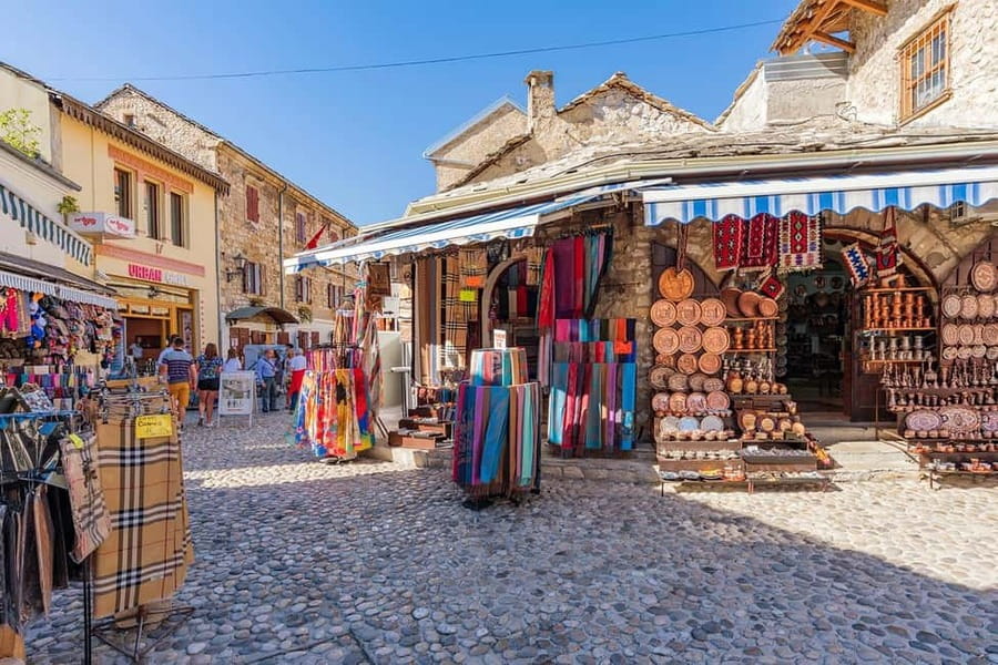 From Makarska : Mostar and Kravica Waterfalls Day Trip - Three hours among bazaar lanes and Bosnian food