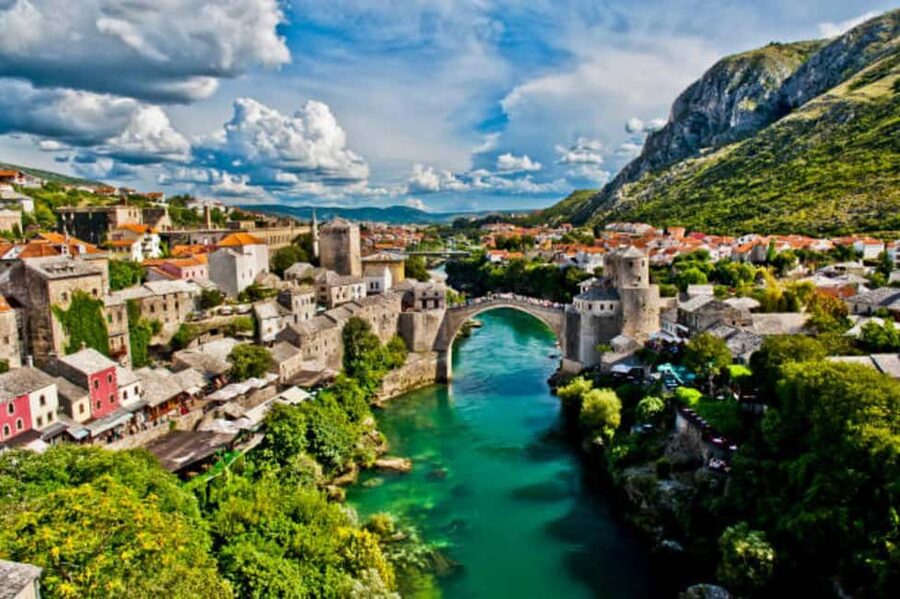 From Makarska: Mostar Day Trip - The ride from Makarska to the Neretva River