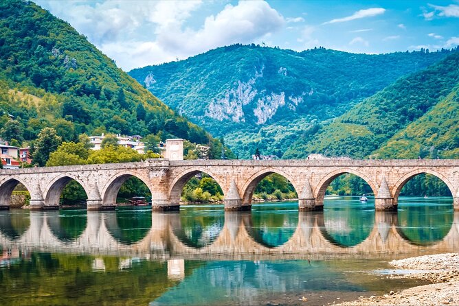 From Sarajevo: Višegrad, Andrićgrad, Drvengrad & Šargan tour - Andrićgrad, a planned town beside the river