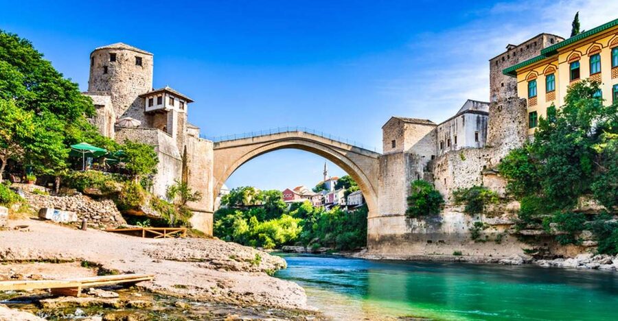 From Split and Trogir: Mostar Tour with Kravica Waterfalls - Kravica Waterfalls are beautiful, popular, and worth preparing for