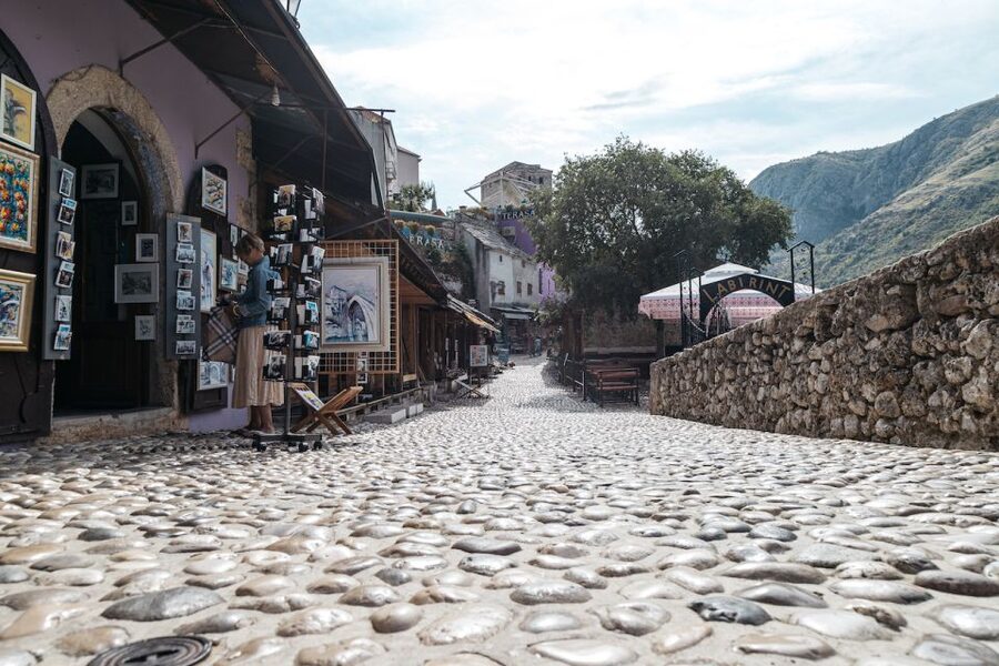 From Split: Mostar and Kravice Waterfalls Tour - Two hours to eat, shop, and look around