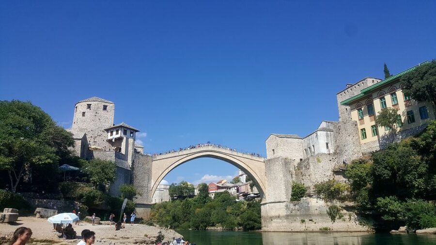 From Split or Trogir: Tour to Mostar and Kravice Waterfalls - The bazaar, mosque, and Mostar coffee culture