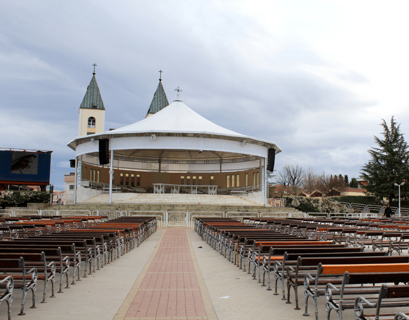 Medjugorje Group Tour from Dubrovnik - St. James Church and time for quiet