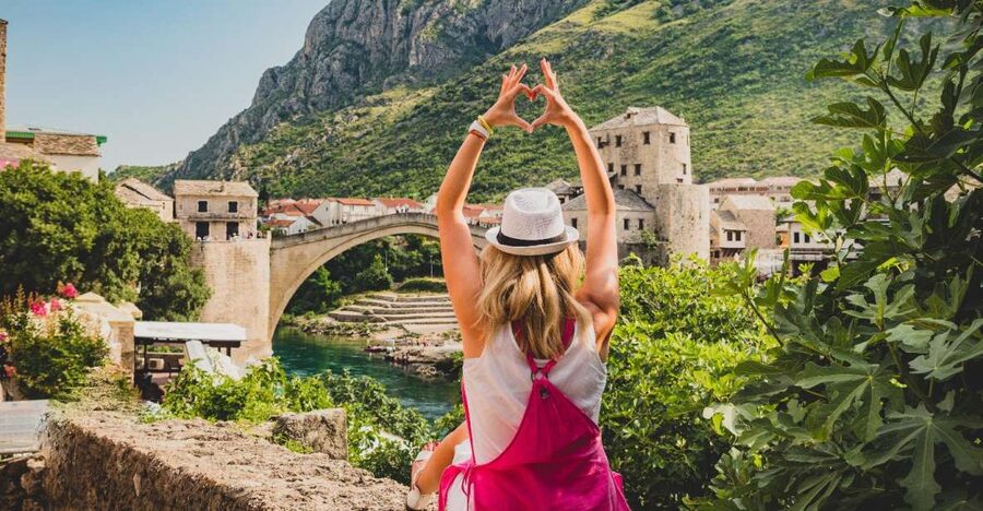 Mostar and Kravice Waterfalls Full-Day Tour from Split - The long road from Split to Bosnia
