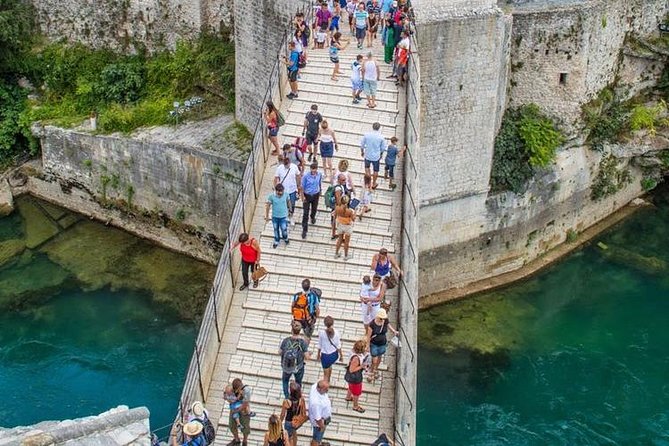 Mostar Private Walking Tour - where East meets West - Crossing from the Old Town to Spanish Square