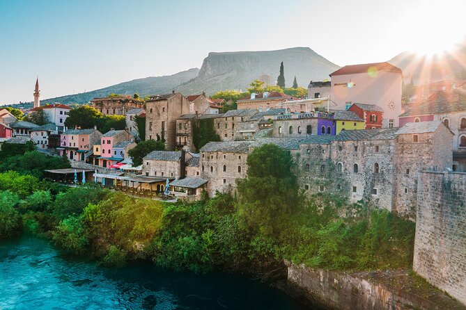 Private group city tour of Mostar and the Old Bridge - Walking through Mostar with your own guide