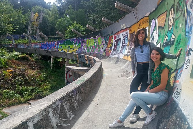 PRIVATE Sarajevo Under Siege War Tour - Sarajevo’s Olympic bobsleigh track after the war