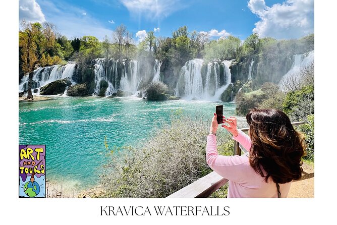 PRIVATE SUNNY HERZEGOVINA TOUR (Mostar + Kravice Falls + 3cities) - Blagaj Tekija beside the Buna spring