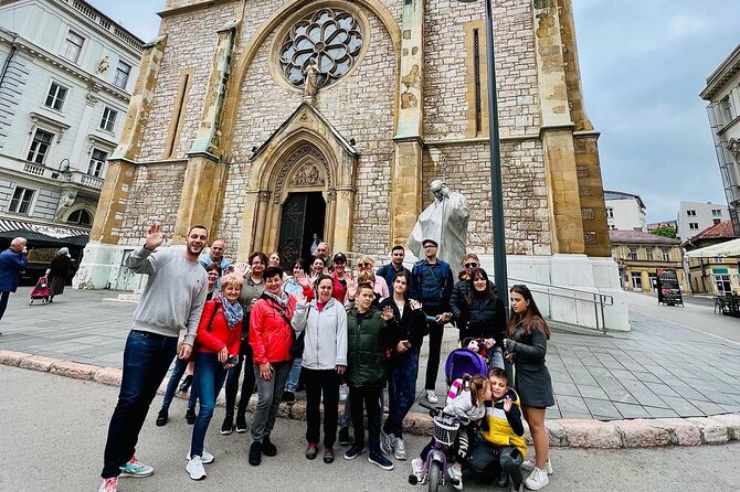 PROFESSIONAL SARAJEVO WALKING TOUR - With guide who guided STING! - Yellow Fortress, Kovaci Street, and local food lanes