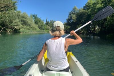 Safari kayak adventure w BBQ & Beer