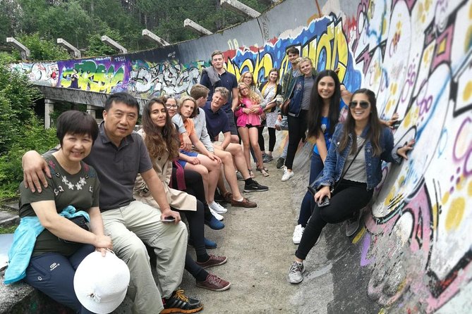 Sarajevo 1425 days under the siege - War Tour - Sarajevo’s Olympic bobsleigh track after the war