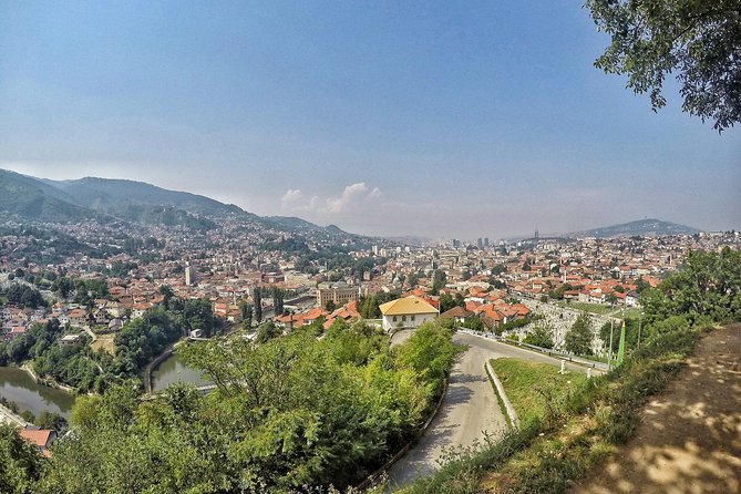 SARAJEVO SIEGE TIMES '92-'95 / Sarajevo Roses & Tunnel of Hope / - Walking the Olympic bobsleigh track