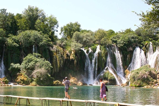 Sarajevo to Dubrovnik: One-Way Tour via Mostar, Kravica Falls, Blagaj & Pocitelj - Konjic Bridge gives the day a strong start