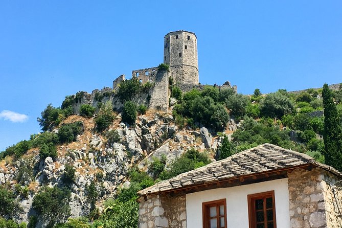 Sarajevo to Dubrovnik: One-Way Tour via Mostar, Kravica Falls, Blagaj & Pocitelj - Počitelj rewards the short uphill walk