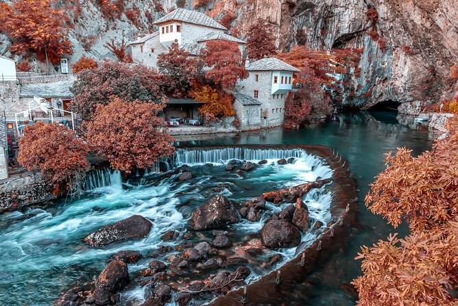 Sarajevo to Dubrovnik: Transfer With Herzegovina Tour - Počitelj, a stone town on the hillside