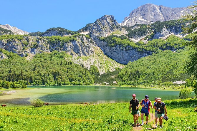 Sutjeska National Park Hike from Sarajevo - The Prijevor plateau and the view of Maglić
