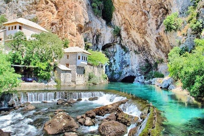 Transfer from Sarajevo to Kotor+Herzegovina tour - Buna and the spring at Blagaj