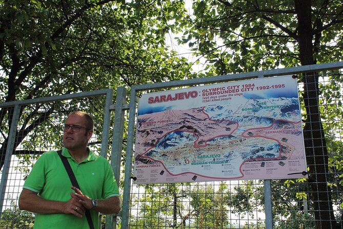 Tunnel Museum: Bosnian & Yugoslav Wars Tour with War Veteran - The drive past Sarajevo’s wartime landmarks