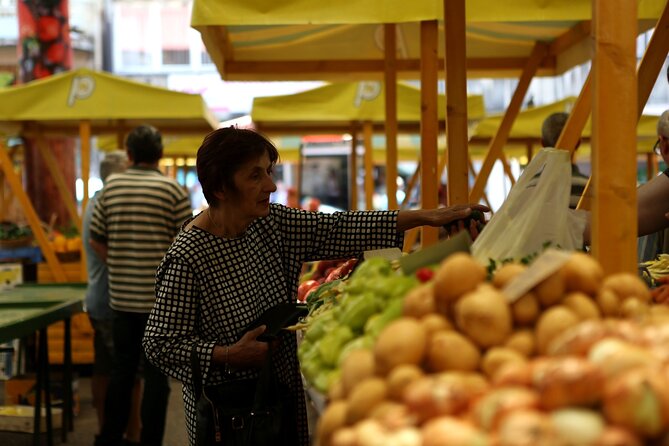 Ultimate Gastro Experience - Markale Market: meat, dairy, and seasonal fruit